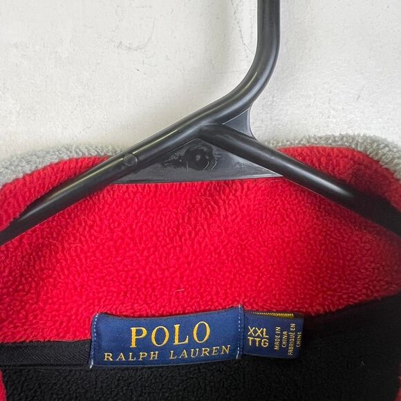 Polo Ralph Lauren 1/4 Zip Pullover Fleece Jacket Size XXL - Picture 3 of 4
